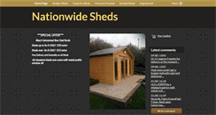 Desktop Screenshot of nationwidesheds.net